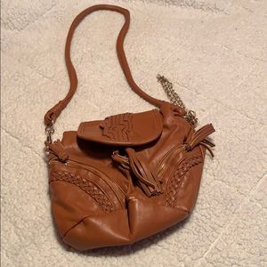 Brown crossbody/shoulder purse